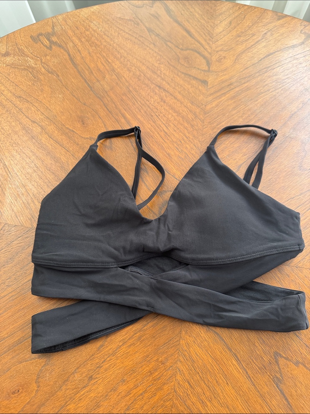 Lululemon Strappy Black Sports Bra